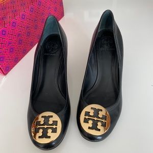 Tory Burch Black wedge